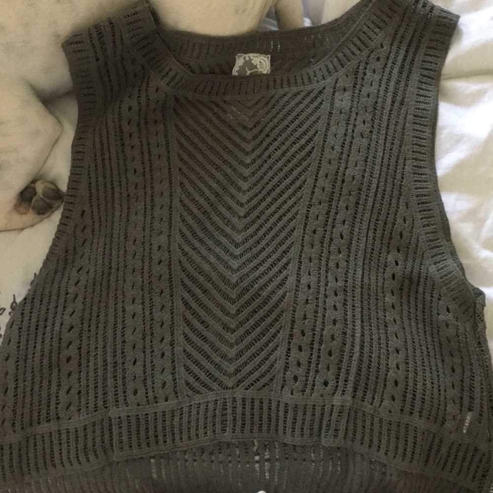 Cropped sweater